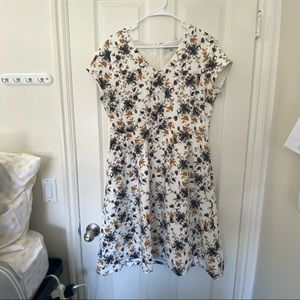 Floral Spring Midi Dress